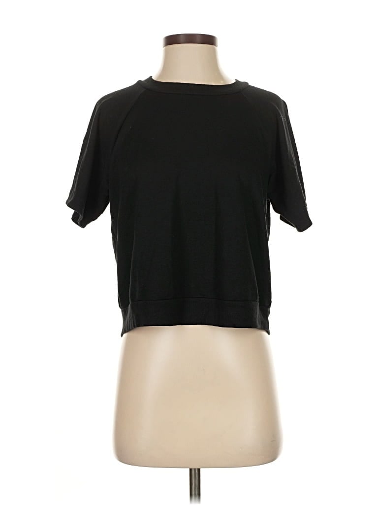 Pre-owned Beyond Yoga Cardigan Sweater In Black