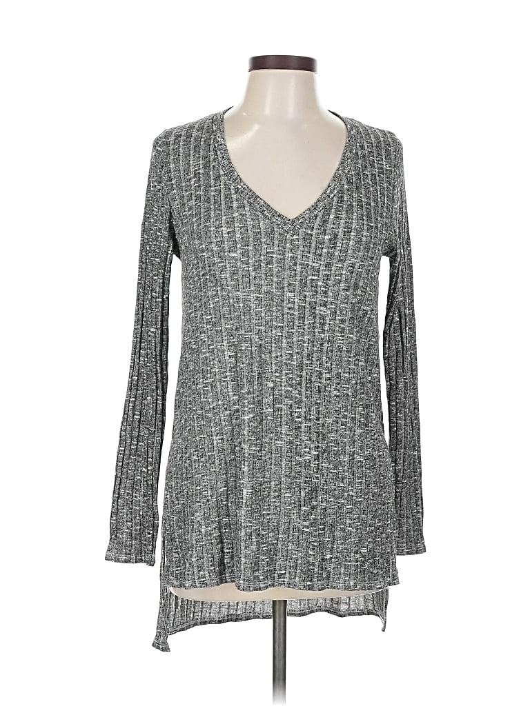 Pre-owned Deletta Pullover Sweater In Gray