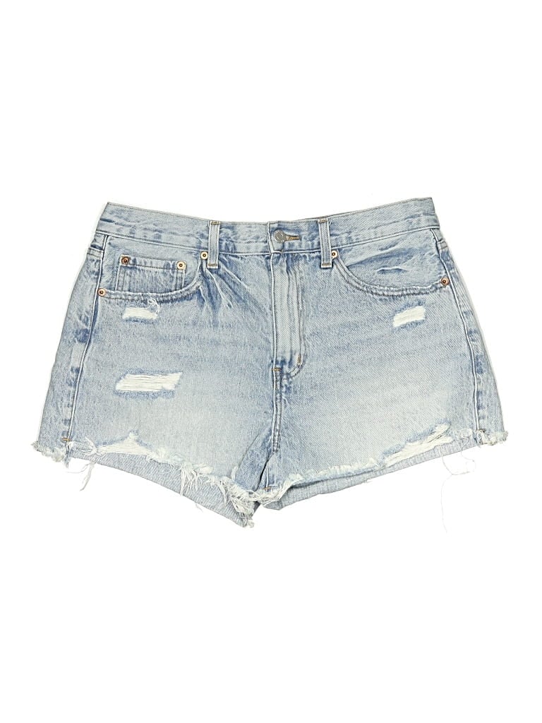 PISTOLA Pre-owned Denim Shorts In Blue