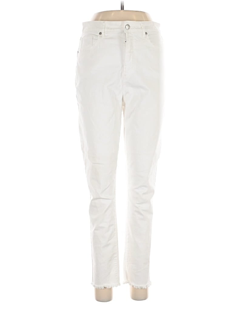 Pre-owned Ann Taylor Loft Jeans In White
