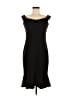 JS Collections Solid Black Cocktail Dress Size 8 - photo 1