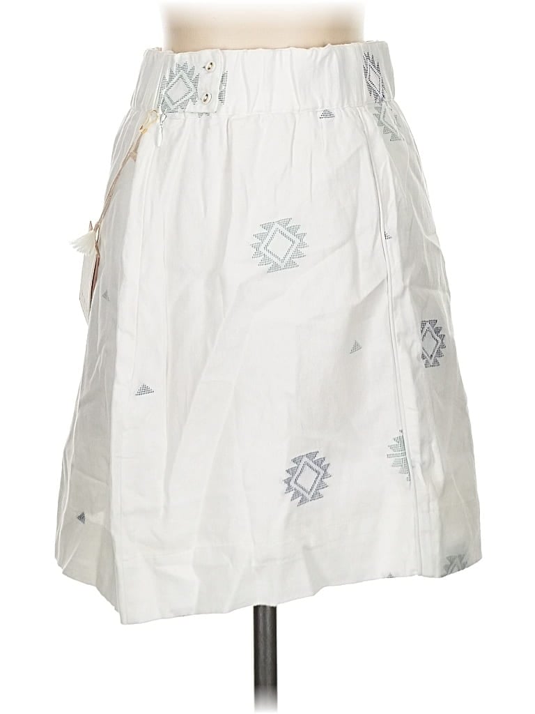 Pre-owned Mirth Casual Skirt In White
