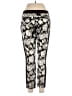 Juicy Couture Floral Black Casual Pants Size 6 - photo 2