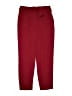 Express 100% Polyester Solid Burgundy Casual Pants Size 4 - photo 1