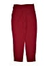 Express 100% Polyester Solid Burgundy Casual Pants Size 4 - photo 2