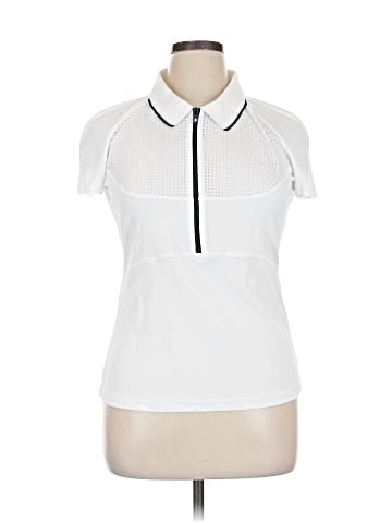 Veronica Beard Short Sleeve Polo (view 1)