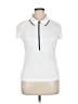 Veronica Beard 100% Polyamide White Short Sleeve Polo Size XL - photo 1