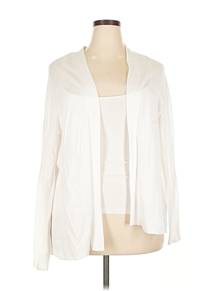 OLD NAVY Pre-owned Cardigan Sweater In White