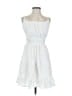 Unbranded 100% Polyester White Casual Dress Size S - photo 1