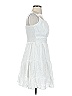 Unbranded 100% Polyester White Casual Dress Size S - photo 4