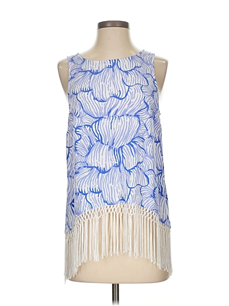 LILLY PULITZER Pre-owned Sleeveless Blouse In Blue