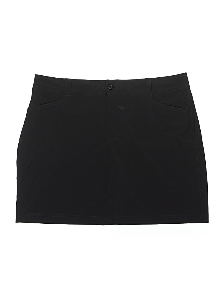 Pre-owned Eddie Bauer Active Skort In Black