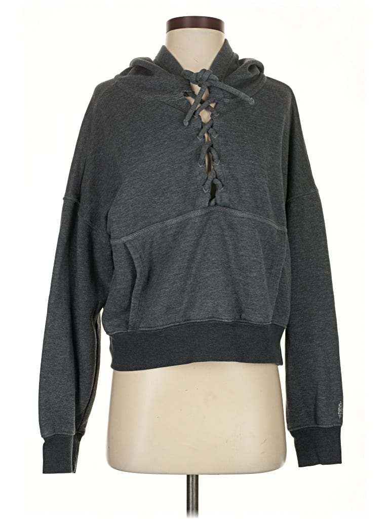 Pre-owned Fp Movement Pullover Hoodie In Gray