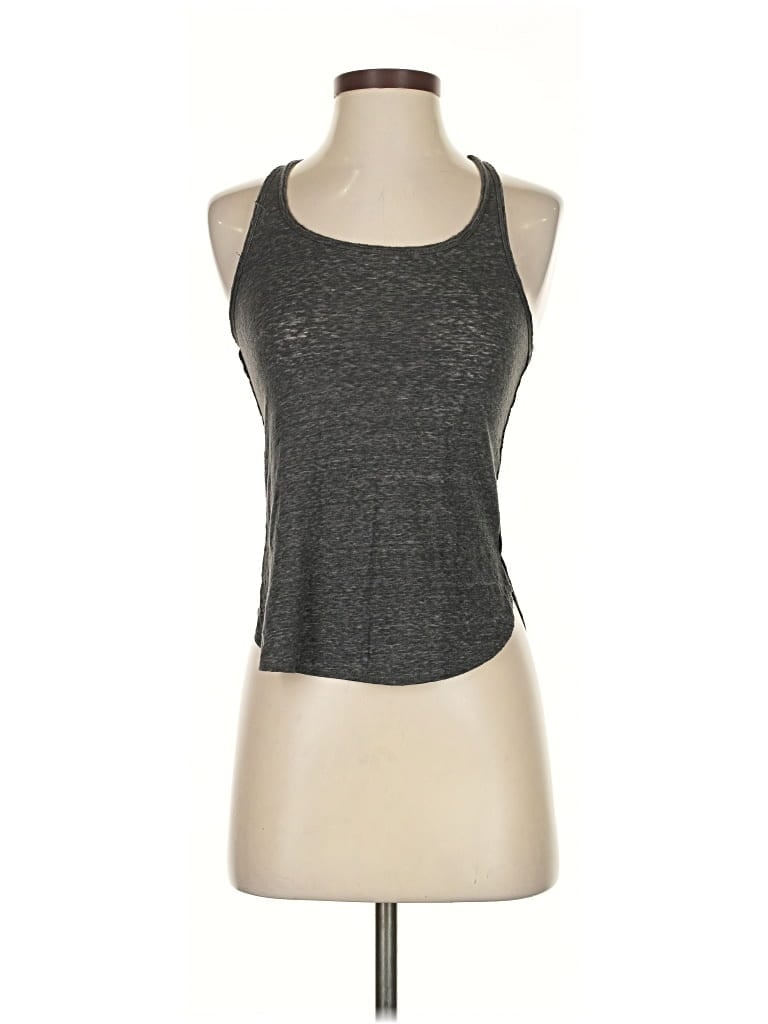 ABERCROMBIE & FITCH Pre-owned Tank Top Gray Halter Neckline Tops