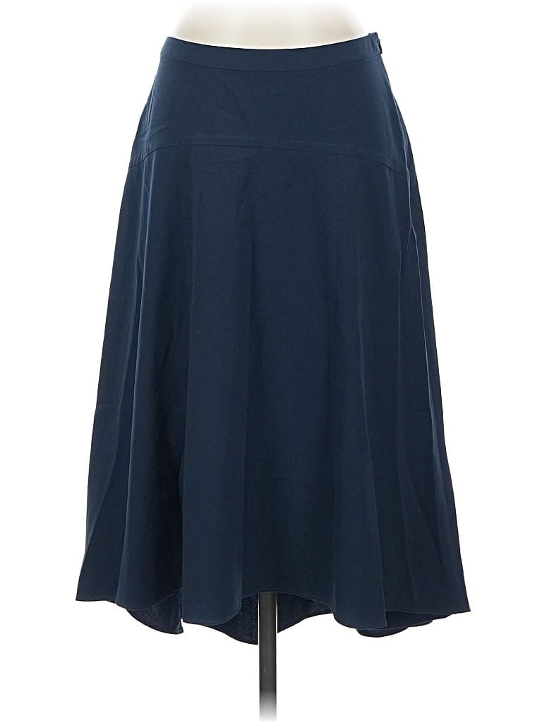 Pre-owned Ann Taylor Formal Skirt In Blue