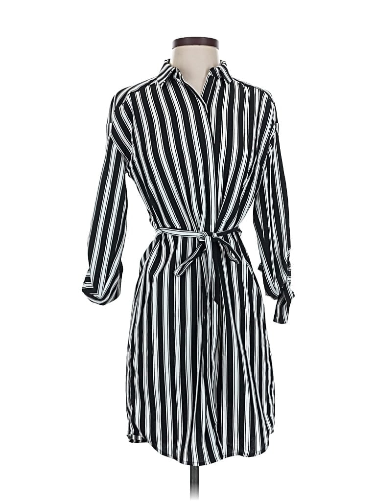 Pre-owned Express Casual Dress In Gray