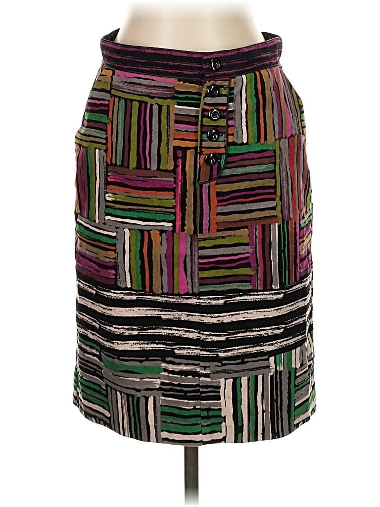 Pre-owned Odille Casual Skirt In Green