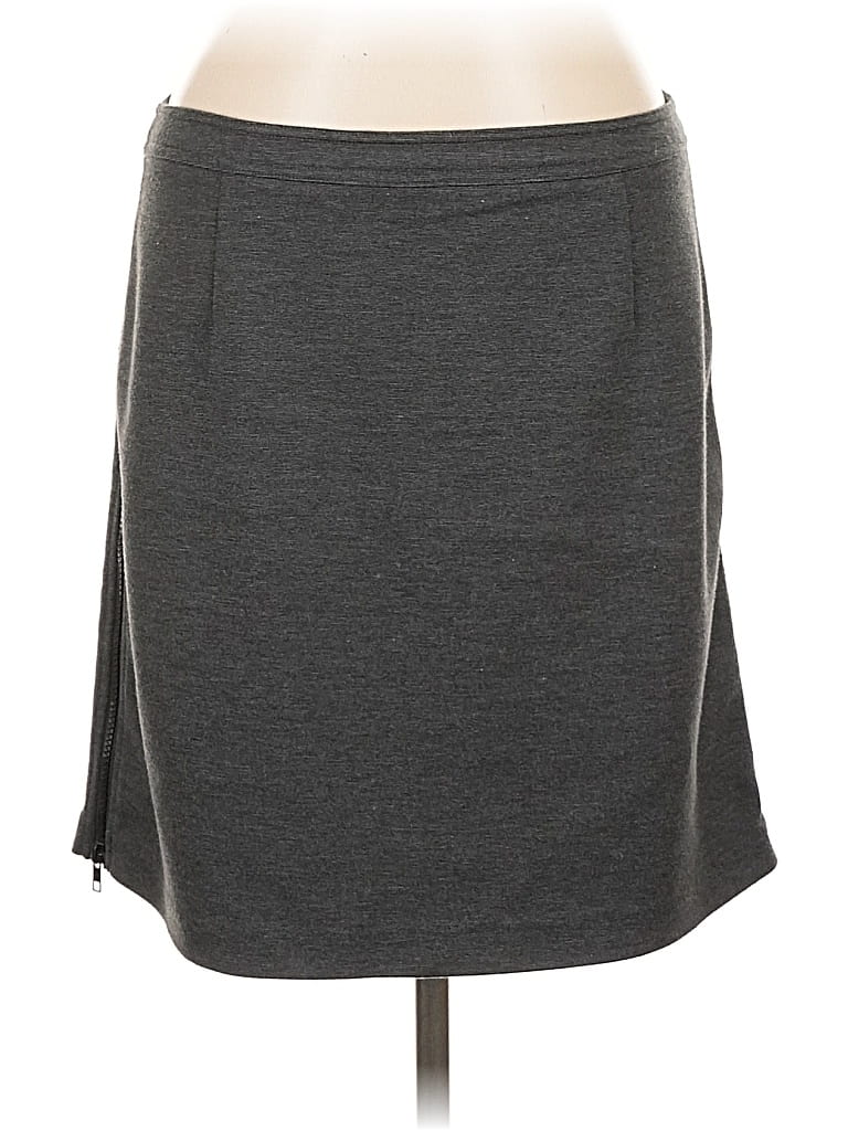 Pre-owned Laundry By Shelli Segal Casual Skirt In Gray