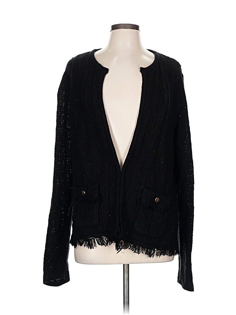Pre-owned Joan Rivers Cardigan Sweater In Black