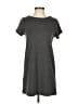 Gap Solid Gray Casual Dress Size XS - photo 1