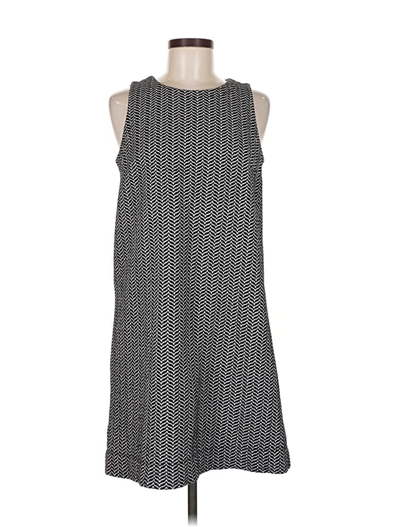 Pre-owned Ann Taylor Loft Casual Dress In Gray
