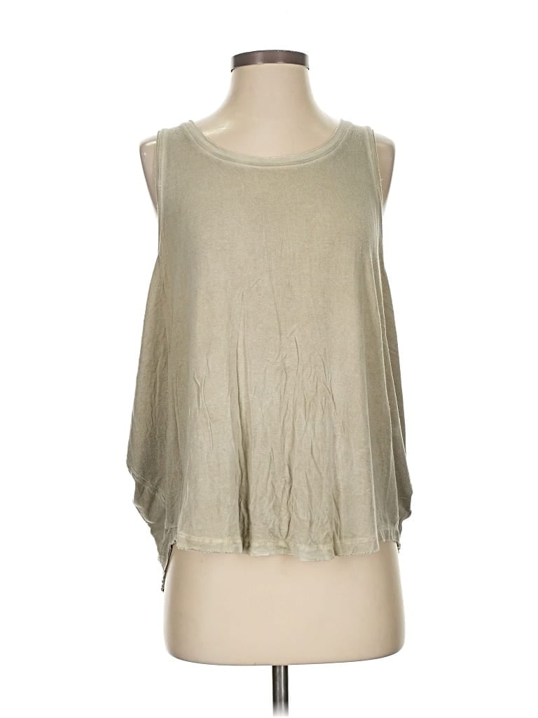Pre-owned We The Free Sleeveless T-shirt In Brown