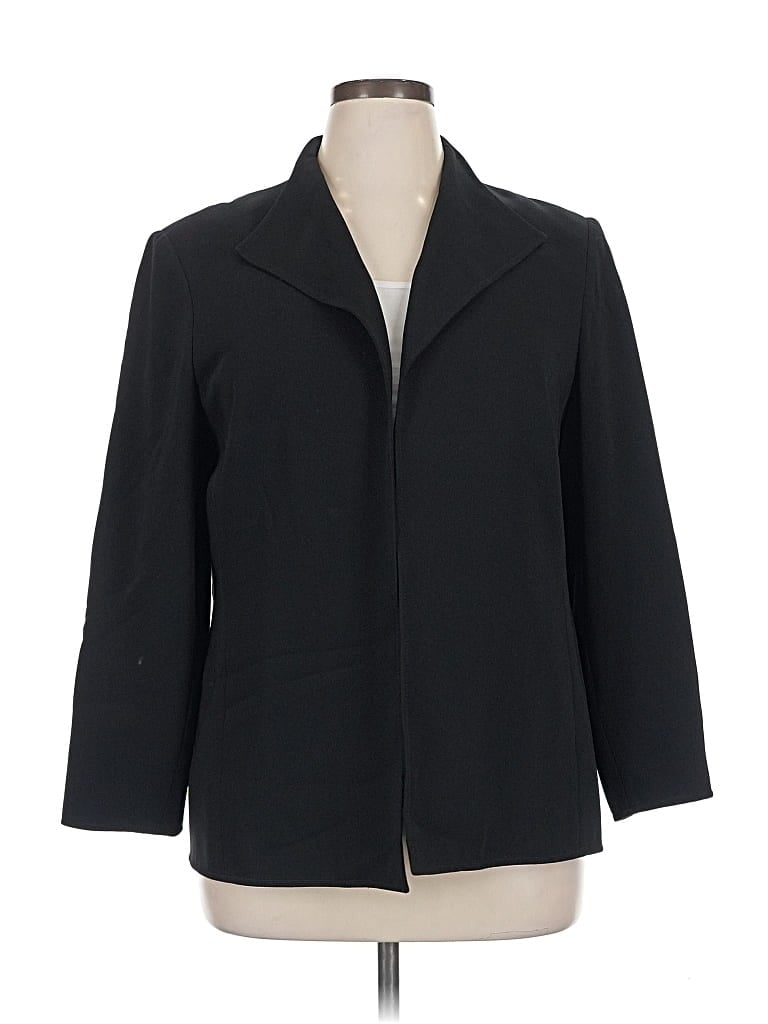 Pre-owned Louben Blazer Jacket In Black