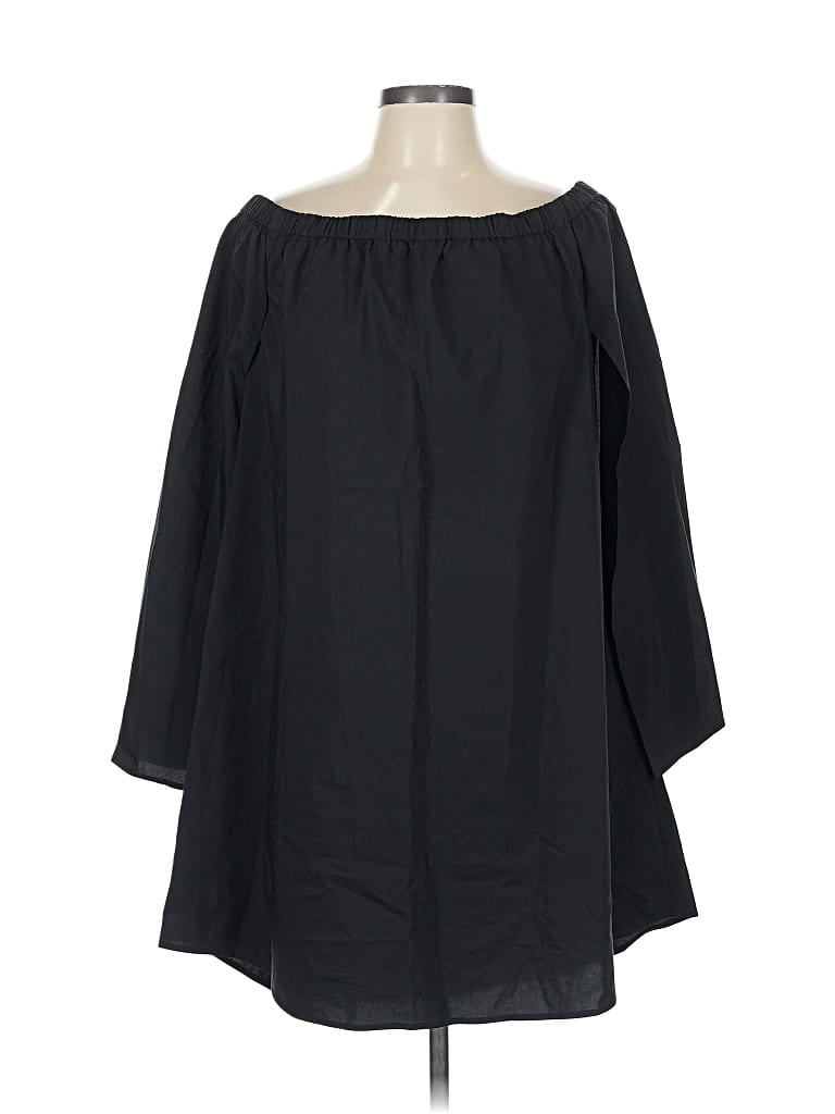 Pre-owned Trouve Casual Dress In Black