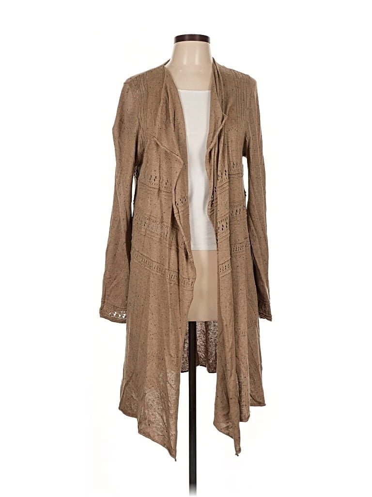 MAX STUDIO Pre-owned Cardigan Sweater In Brown