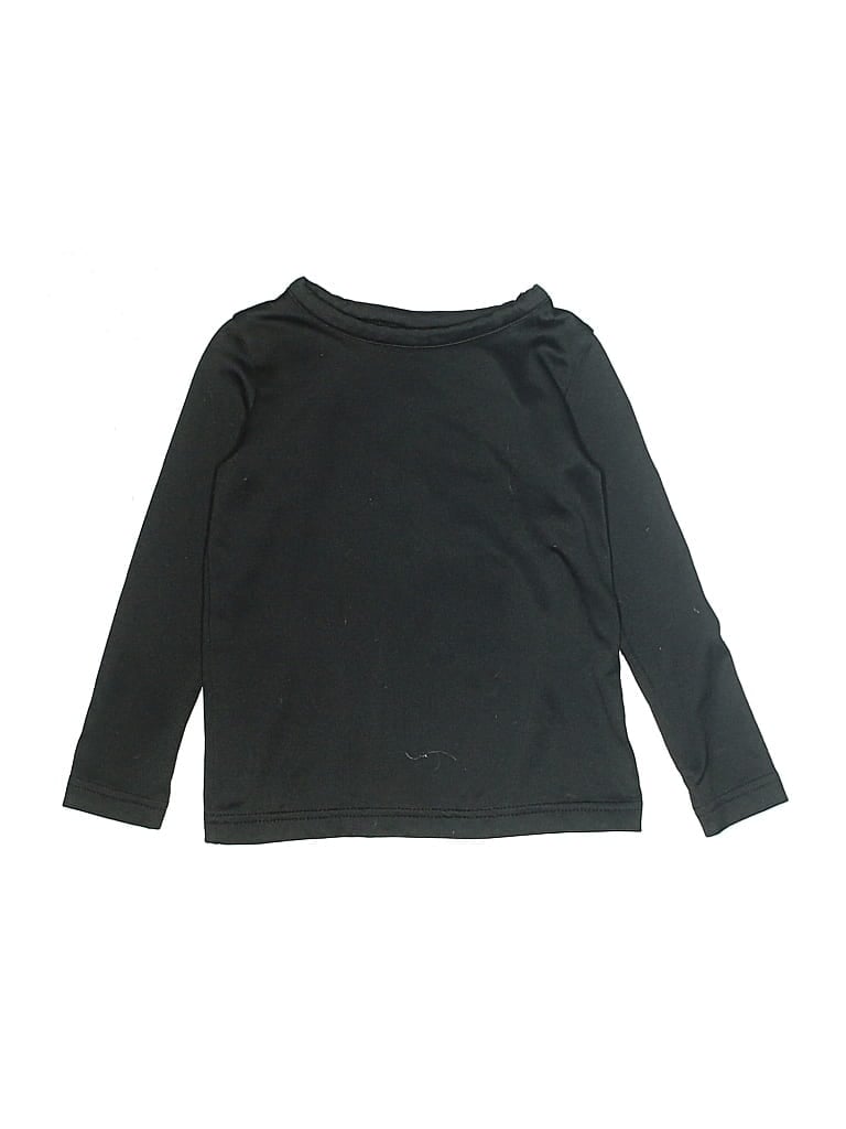Pre-owned Assorted Brands Kids' Long Sleeve T-shirt In Black