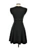 Rebecca Taylor Chevron-herringbone Black Cocktail Dress Size 2 - photo 2