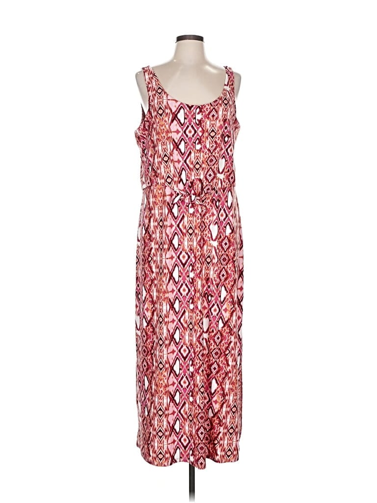 Pre-owned Emily Daniels Casual Dress In Red