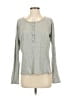 Rag & Bone/JEAN 100% Cotton Gray Long Sleeve Top Size S - photo 1