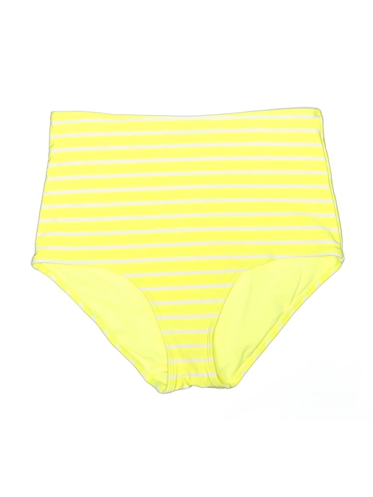 AERIE Pre-owned Swimsuit Bottoms In Yellow