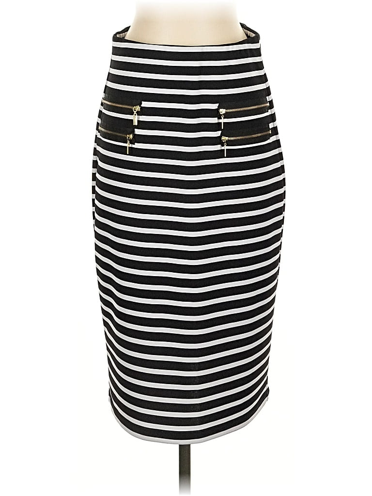 Pre-owned Grace Elements Casual Skirt In Black