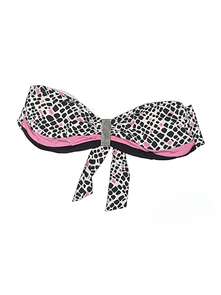 JAG Pre-owned Swimsuit Top Black Swimwear