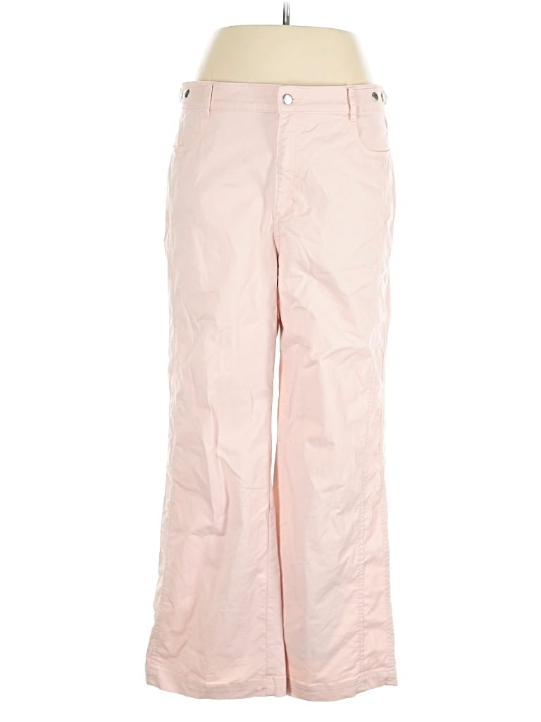 Pre-owned Ann Taylor Loft Jeans In Pink