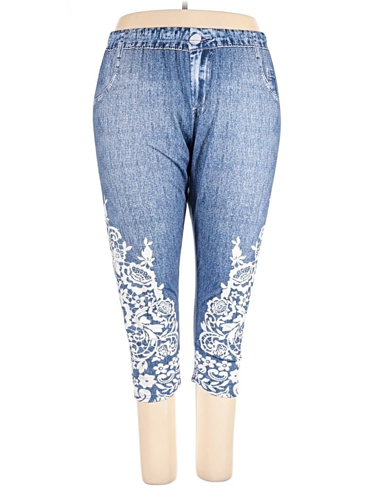 Pre-owned Unbranded Jeans In Blue