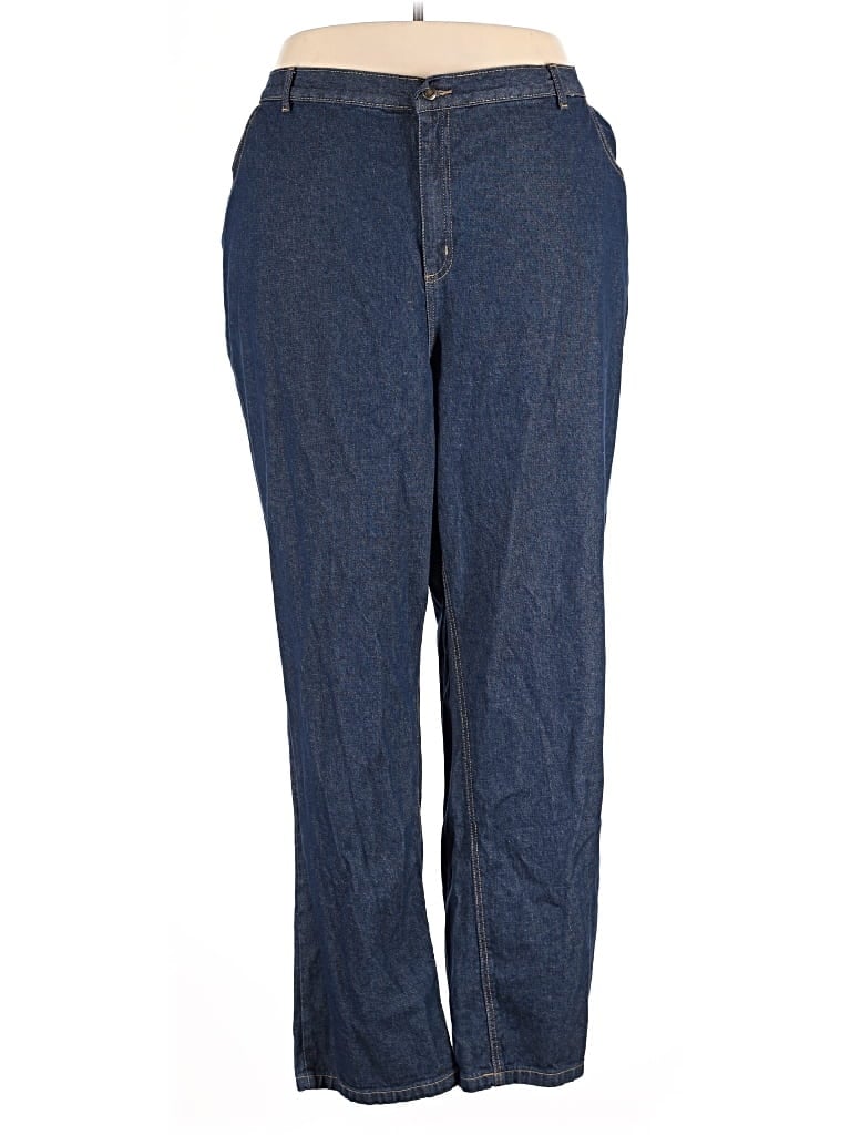 Click to view more detailed imagery on our partner's website Pre-owned Woman Within Jeans In Blue