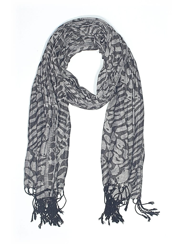 Pre-owned Unbranded Scarf In Gray