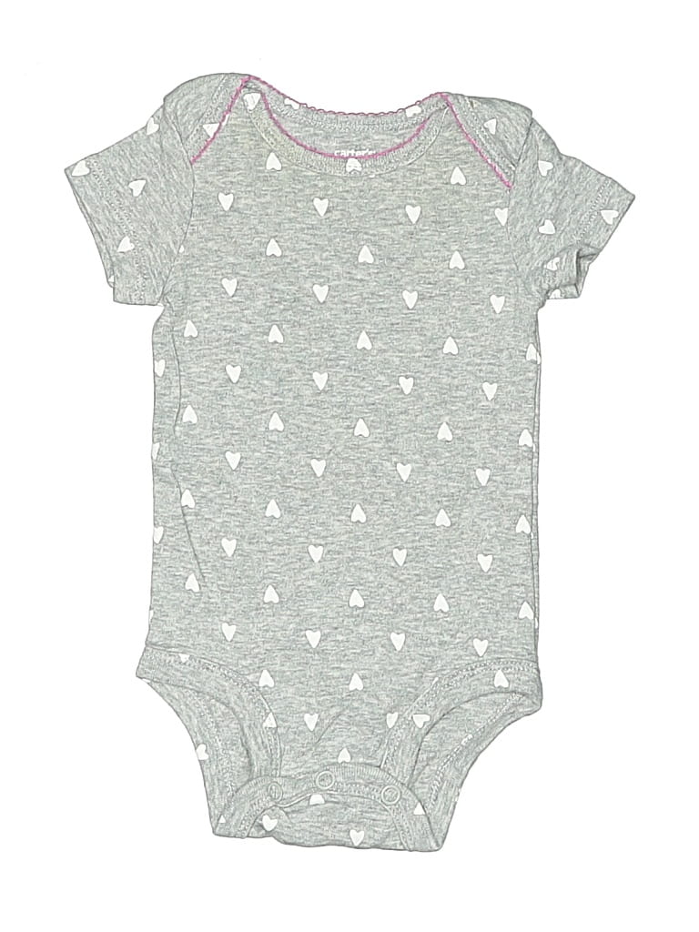 Click to view more detailed imagery on our partner's website Pre-owned Carter's Babies' Short Sleeve Onesie In Green