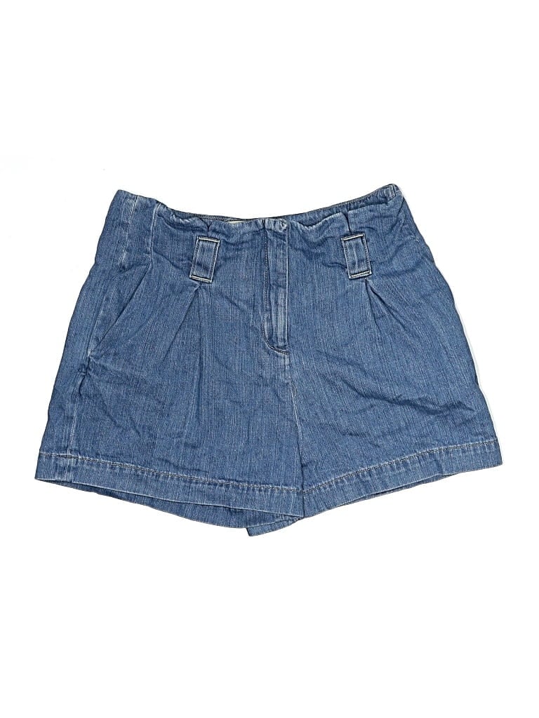 Pre-owned L'agence Denim Shorts In Blue