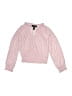 Aqua 100% Polyester Pink Long Sleeve Top Size S (kids) - photo 1