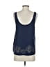 Joie 100% Silk Blue Sleeveless Top Size S - photo 2