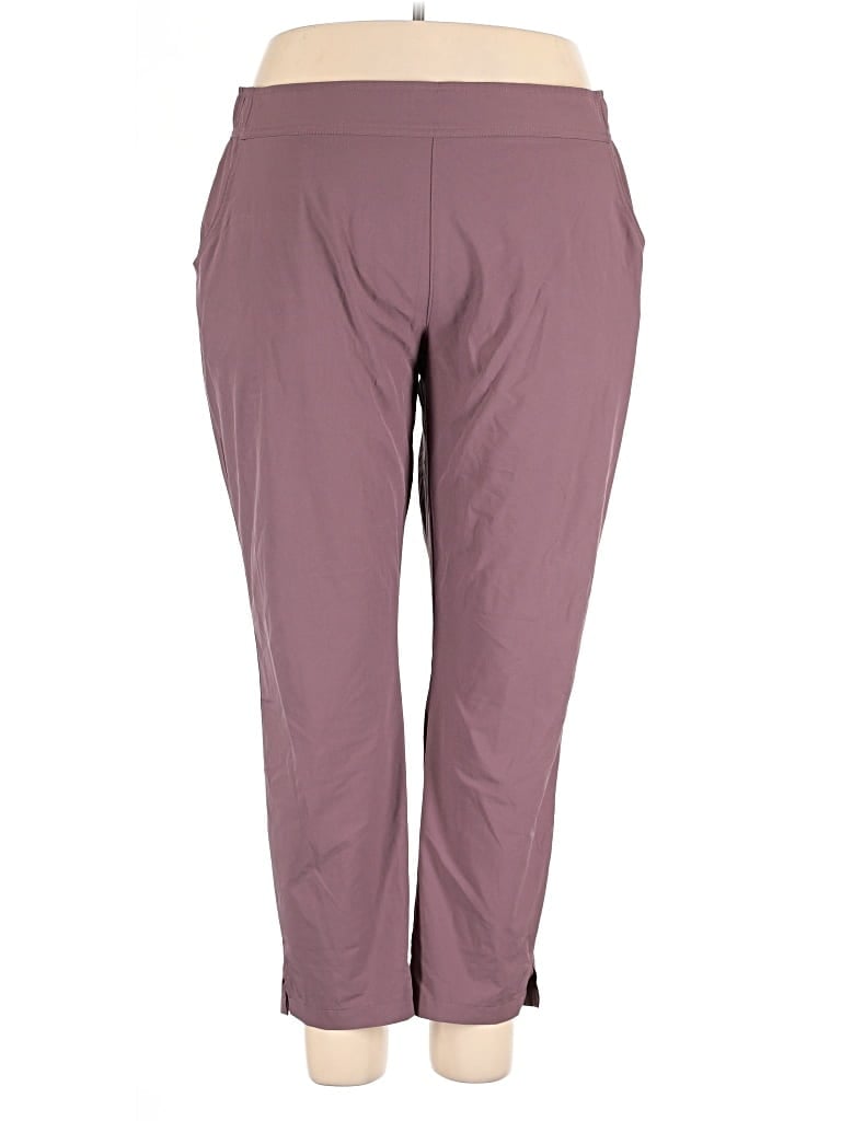 Pre-owned Eddie Bauer Active Pants In Purple