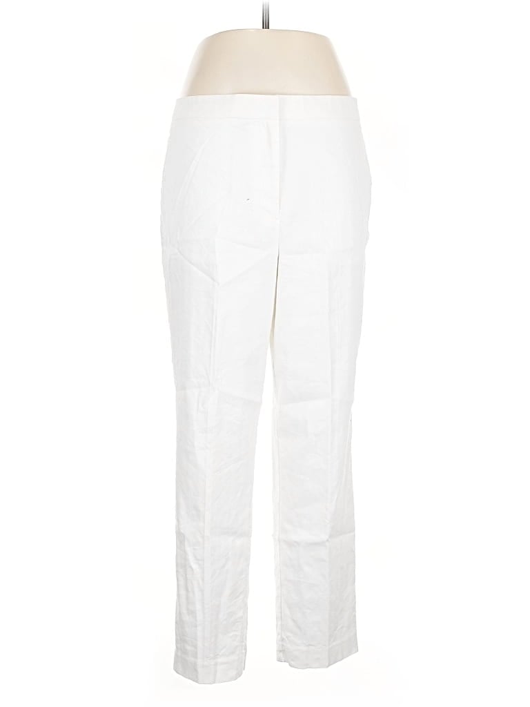 ANN TAYLOR Pre-owned Linen Pants In White