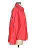 Monrow Red 3/4 Sleeve Button-Down Shirt Size S - photo 4