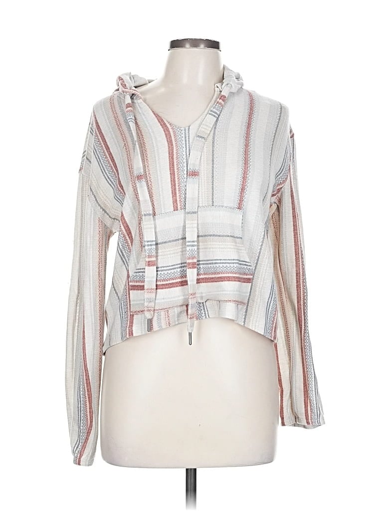 Pre-owned Wallflower Cardigan Sweater In White