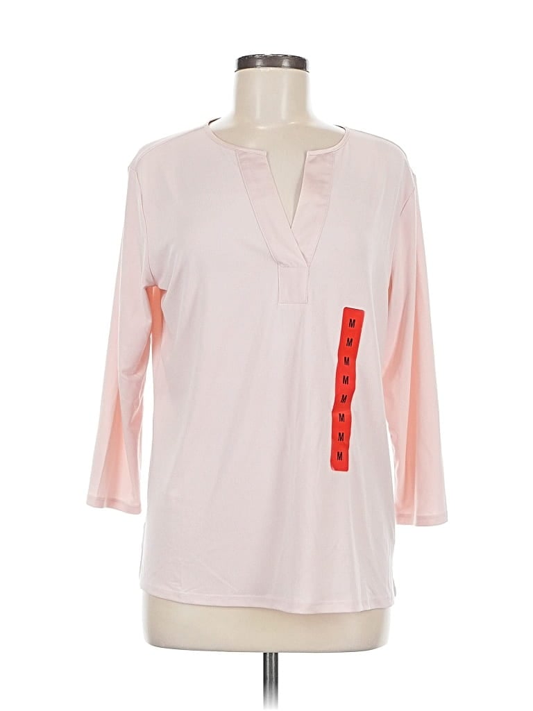 Pre-owned Banana Republic 3/4 Sleeve Blouse In Pink