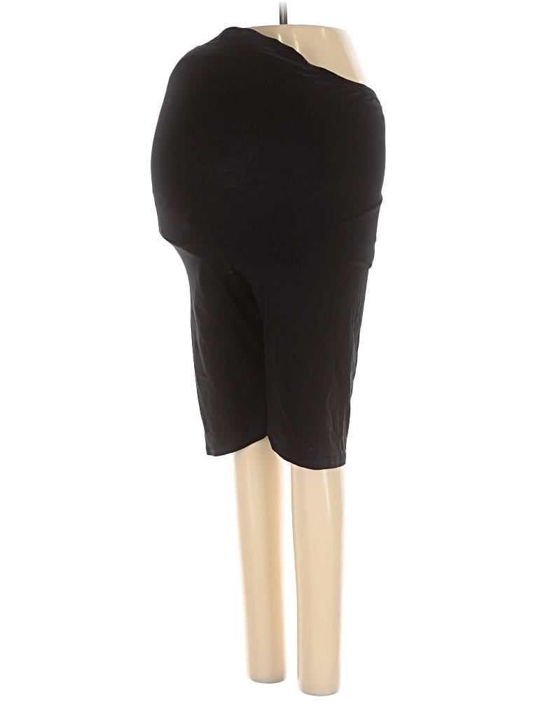 Pre-owned H&m Mama Athletic Shorts In Black